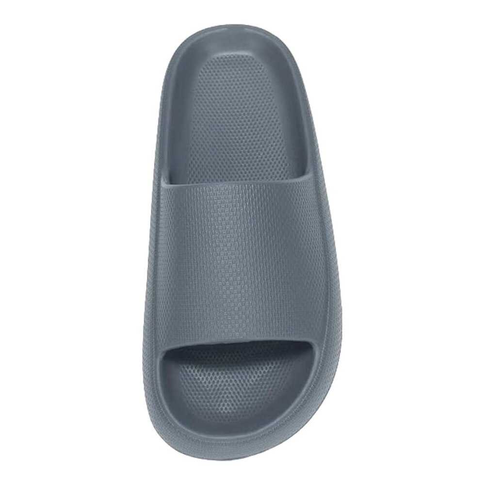 Dirk Unisex Slides In Grey - Size W6/M4 - Picture 6 of 9